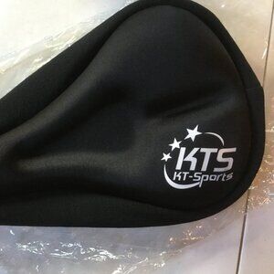KT-Sports Bike Seat Cushion Cover Padded Bicycle Cover Black
